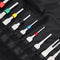 18pcs Car Plug Circuit Board Wire Harness Terminal Extraction Pick Connector Crimp Pin Back Needle Removal Tool