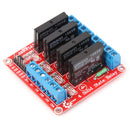 3Pcs Four Way Solid State Relay Module For