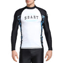 Men's Skinny Patchwork Wter Protective Diving Suit Swimsuit for Men Swimwear