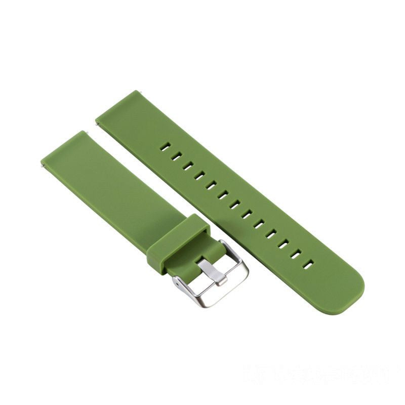 Bakeey Universal 22mm Replacement Silicone Stainless Steel Buckle Watch Band Strap for Huawei Watch GT Smart Watch