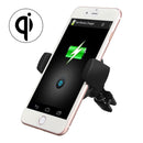 Qi Wireless Air Vent Car Mount Charger Dock Mount Holder For Samsung S8 S7