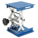 4inch Aluminum Lifting Platforms Stand Rack Scissor Lab-Lifting Oxide Lab Jack Stand Scissor
