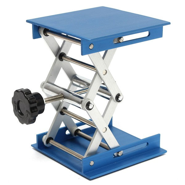 4inch Aluminum Lifting Platforms Stand Rack Scissor Lab-Lifting Oxide Lab Jack Stand Scissor