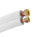 3.0M 6*10mm Air Conditioner Fittings Coil Tube Insulated Pure Copper Aluminum Pipes