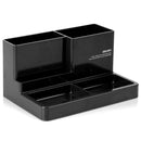 Deli 9115 Pen Pencil Holder Home Office Multifunctional Stationery Cosmetic Makeup Brushes Storage Box