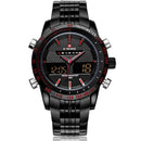 NAVIFORCE NF9024 Military Dual Display Week Date Men Wrist Watch