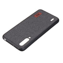 Bakeey Luxury Fabric Splice Soft Silicone Edge Shockproof Protective Case For Xiaomi Mi9 Mi 9 Lite / Xiaomi Mi CC9