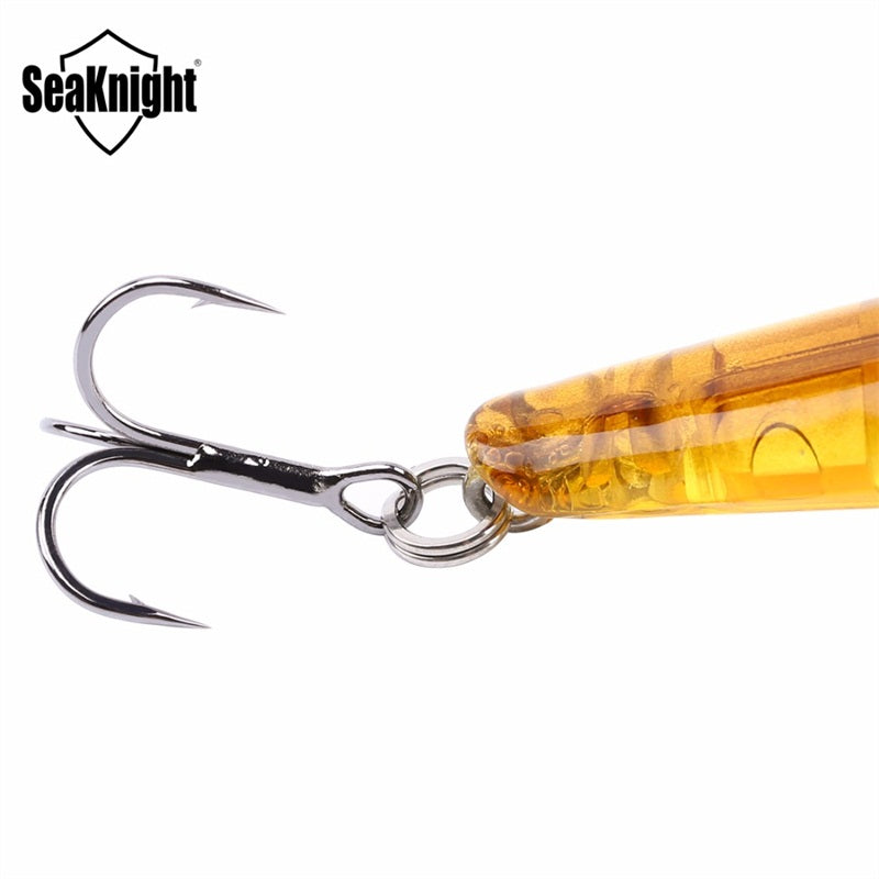 SeaKnight SK016 1PC 10g 95mm 0-0.4m Depth Minnow Fishing Lure Floating Wobblers Hard Bait