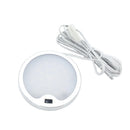 DC12V 5W  Round Hand Wave Sensor LED Switch Cabinet Light Aluminum Kitchen Wardrobe Counter Lamp