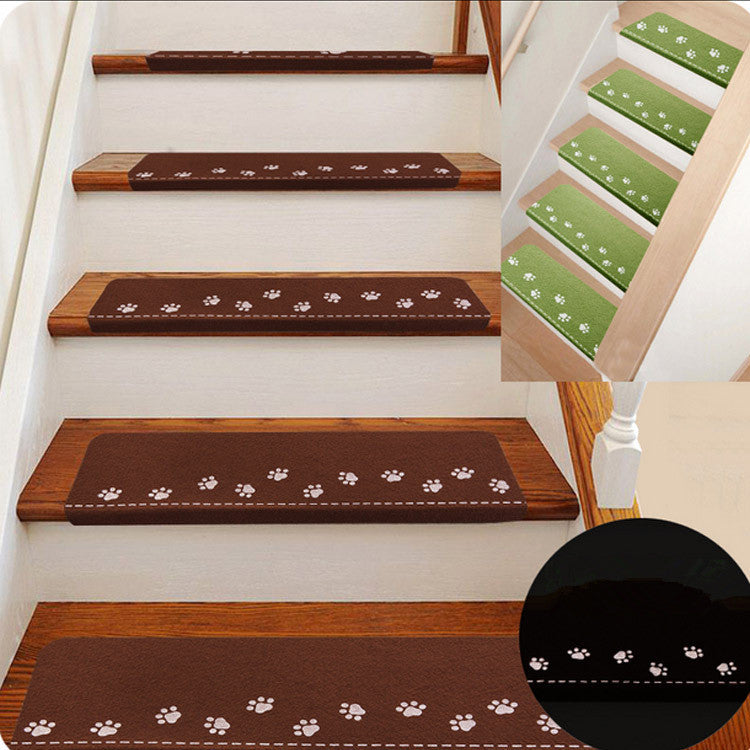 Honana WX-M3 Luminous Stair Mat Step Floor Carpet Easy Clean Door Anti Skid Mats Self-adhesion Rug