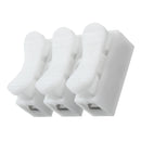 3 Pins Quick Fix Push-in Clip Spring Connector Cable Terminal Block for 3528 5050 LED Strip