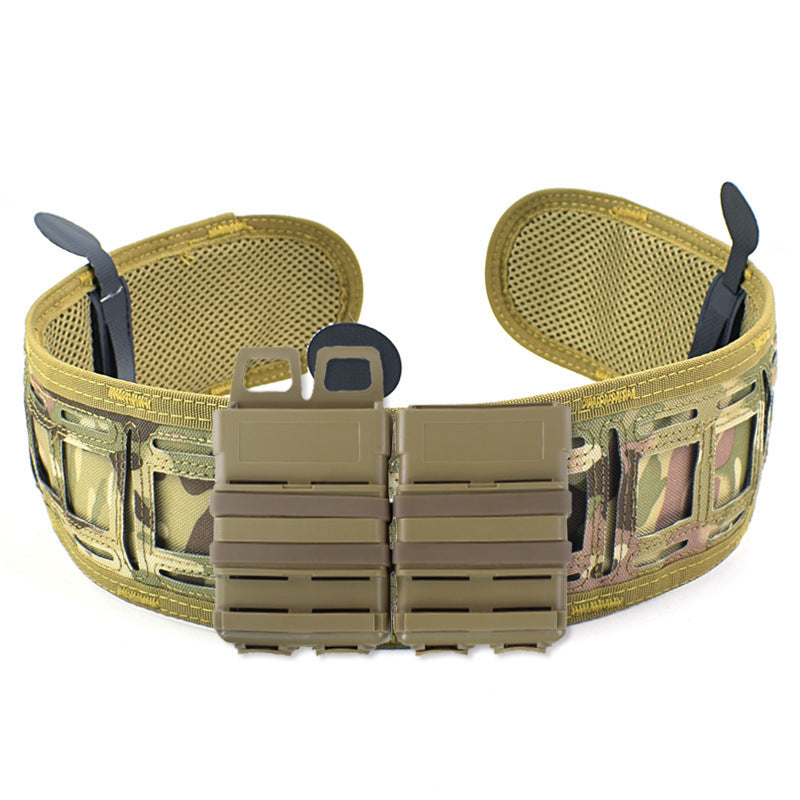 Multifunctional Molle Belt Nylon Tactical Bag With Steel Ball Unloader Waist Belt For Hunting