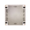 Plastic Waterproof Electronic Project Box Clear Enclosure Cover Electronic Project Case 120*120*90mm