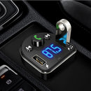 Bakeey 3.1A Double USB LED Display Fast Charging USB Car Charger FM Transmitter MP3 Player For iPhone X XS HUAWEI P30 Pro Xiaomi Mi9 S10+ Note 10