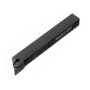 Drillpro 4pcs 12mm Lathe Turning Tool Holder with 10pcs Blue Nano DCMT070204 Carbide Inserts