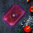 PP Microwave Lunch Box Food Storage Crisper Reusable Preservation Vacuum Pump