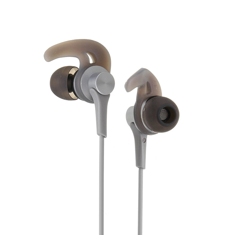 QKZ EQ1 Wired Metal Half In-ear HiFi Earphone with Microphone Line Control