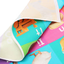 ABC Alphabet Learn Children's Educational Silk Cloth Poster Decor Wall Paper