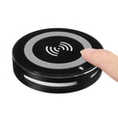 9V Qi Standard Wireless LED Fast Charger Desktop Pad for iPhone 8 X Plus S8 S9 Note 8