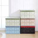 Three Flower Multifunctional Folding Box Covered Folding Storage Box for Car and Home Office Baby