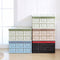 Three Flower Multifunctional Folding Box Covered Folding Storage Box for Car and Home Office Baby