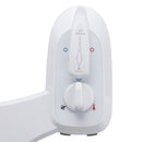 Dual Cold Hot Water Nozzle Spray Non-Electric Bidet Bathroom Toilet Seat Bidet Cleaning Device