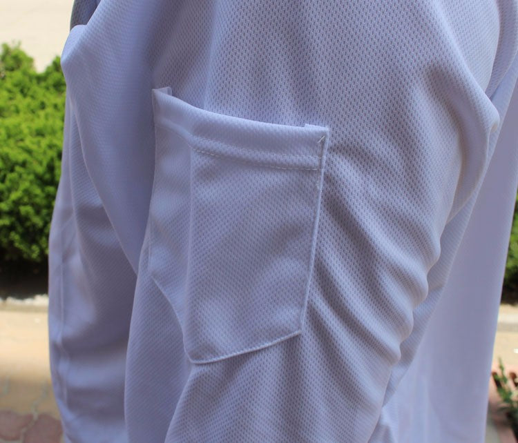 Men's Quick Dry Bamboo Fiber Long Sleeve Breathable Fishing Shirts UV Sunscreen Clothing With Hood