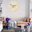 Loskii CC052 Creative Wall Clock Mute Wall Clock Quartz Wall Clock For Home Office Decorations