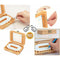 Wooden Kids Baby Tooth Box Milk T eeth Organizer Flip Cover Collect Storage Box Cutton Boy Girl Gift Kid Present Photo Note Case Tool Box