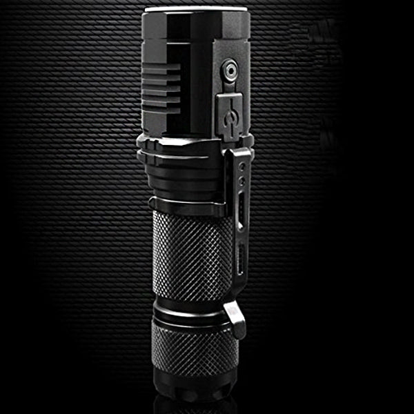 10x IMALENT DM21T Flashlight Holder Stainless Steel Outdoor Camping Hunting Flashlight Clip Flashlight Accessories