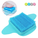 Honana BB-064 Bath Foot Cleaner Scrub Brush Exfoliating Feet Scrubber Washer Spa Shower CleanBrush