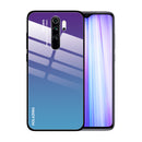 Bakeey Gradient Color Tempered Glass Protective Case for Xiaomi Redmi  Note 8 Pro