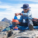 Naturehike 1.6L Folding Whistling Pot Pan With Silicone Lid Camping Picnic Tableware