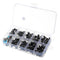 900pcs Micro-Momentary Tactile Push Button Switch Tactile Push Button Switch Micro-Momentary Tact Assortment Kit
