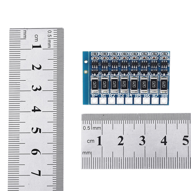 8S 18650 Lithium Battery Charging Balancing Board Polymer Battery Protection Board 11.1- 33.6V DC