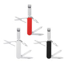 IPRee 3Cr13 Stainless Steel 5 in 1 EDC Tools Nail Clipper File Screw Driver Scissor Keychain