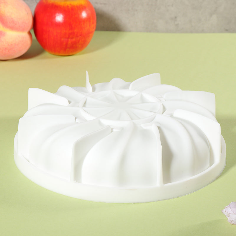 3D Silicon Baking Mold Backform Kuchenform Dessert  Ice Cream Mousse Chiffon Baking Pan