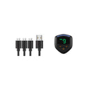 EMS USB Rechargeable LCD Muscle Training Gear Controller 6 Modes Muscle Exercise Stimulater Tools