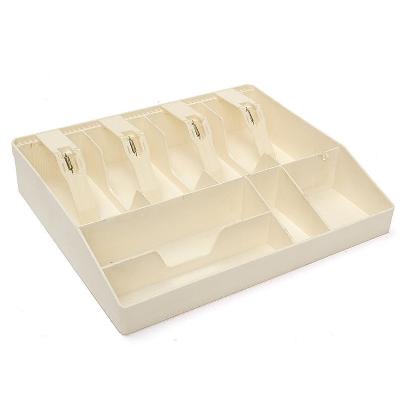 Cash Register Till Insert Tray Replacement Money Coin Cashier Holder Drawer Storage Box