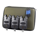 Carp Fishing Bite Alarm & Illuminated Swinger Set Water Resistant Night Light Fishing Tool
