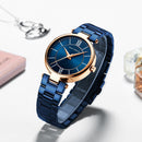 MINI FOCUS MF0189L Fashionable Women Wrist Watch Stainless Steel Waterproof Quartz Watch