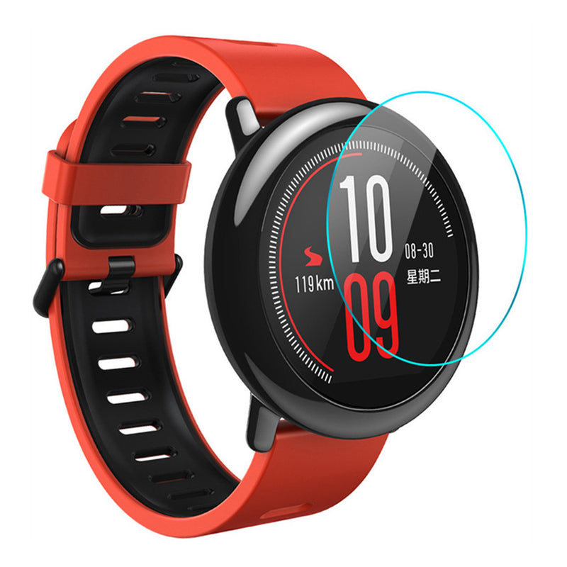 Bakeey 2Pcs Hat Prince 9H Anti Shatter Tempered Glass Screen Protector Film For Xiaomi Huami Amazfit Pace