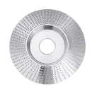 Drillpro 110mm Bevel Shaping Disc Wood Carving Disc Angle Grinding Wheel Sanding Rotary Tool Abrasive Disc for Angle Grinder