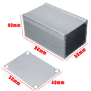 DIY Extruded Aluminum Instrument Box Enclosure Case Project Electronic 80*50*40mm Silver