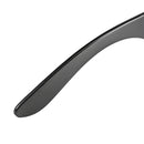 Futuristic Sunglasses Mirrored Narrow Lens Wrap Visor Robot Costume Wrap Glasses