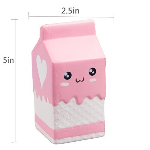 PU Simulation Food Cake Squishy Stress Relief Toys Random Color