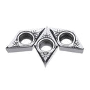 Machifit 10pcs DCGT11T302/04/08 Carbide Insert DCGT32.51 Turning Tool Blades for Aluminum