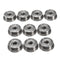 10pcs F623zz Mini Metal Double Shielded Flanged Ball Bearings For 3D Printer