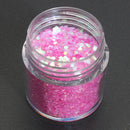 Pink Shining Mixed Glitter Powder Sequins Nail Art Decoration Dust Rose Red Mermaid Effect Ornaments