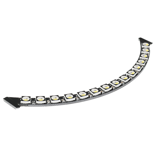 5pcs 1/4 60x 5050 RGBW 4500K LED With Integrated Drivers Natural White Ring With One Quarter Ring